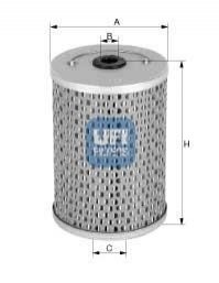 Фильтр топливный UFI 2660900