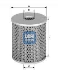 Фильтр масляный mb, 2,0-2,4, 79-90 UFI 2664800 (фото 1)