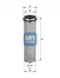 Фильтр воздушный UFI 2705500 (фото 1)