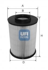 Воздушный фильтр UFI 27.675.00 (фото 1)