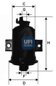 Фото фільтр паливний UFI 3156000 Фільтр паливний UFI 3156000