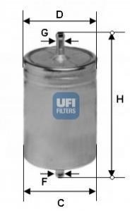 Фильтр топливный UFI 3161100 (фото 1)