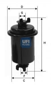 Фильтр топливный UFI 3164300