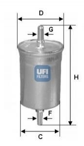 Паливний фільтр UFI 31.710.00