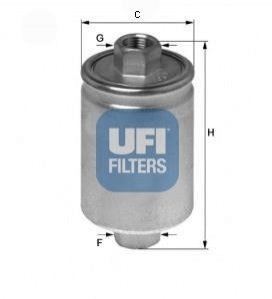 Паливний фільтр UFI 31.741.00 (фото 1)