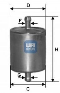 Фильтр топливный UFI 3176000