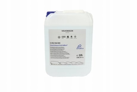 Жидкость для нейтрализации отработанных газов AdBlue (мочевина) (10L) VAG G052910M4