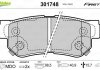 Колодки гальмівні (задні) Hyundai Tucson 2.0 CRDi 04-10 Valeo 301748 (фото 1)