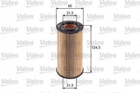 Фільтр масляний Volvo V70 01-/S80 06- /XC90/S60 2.0-2.5 01- Valeo 586541 (фото 1)