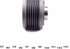 Шків генератора Fiat Doblo 1.6/2.0D Multijet 10-, 6PK Valeo 588045 (фото 3)