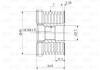 Шкiв генератора Valeo 588113 (фото 2)