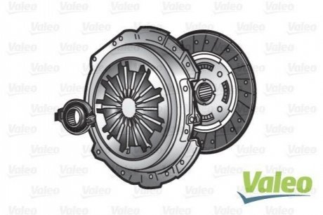 Комплект зчеплення Nissan Pathfinder 2.5 dCi 05- (d=250mm) (+вижимний) Valeo 832104