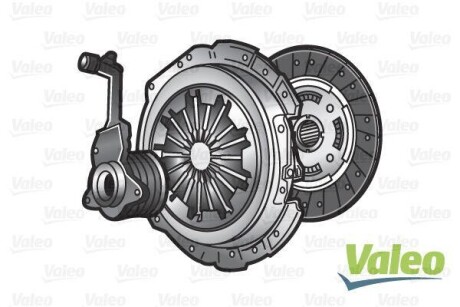 Комплект зчеплення з вижимним Clio III/LOGAN I/MODUS 1.5dCi 04-12 (215mm) Valeo 834095