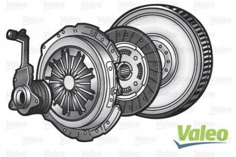 Сцепление, маховик и подшипник Valeo 845077