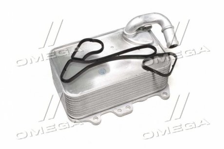 Радиатор масляный Audi A4/A6/Q7/VW Touareg/Porsche Cayenne/Panamera 3.0TDI 07- (теплообменник) Van Wezel 03003405 (фото 1)