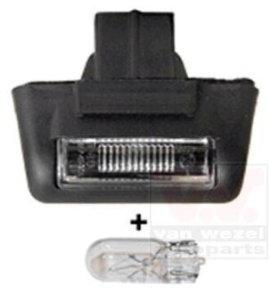 Ліхтар підсвітки ном. знаку FORD TRANSIT Van Wezel 1985920