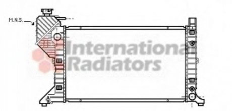 Радиатор охлаждения MB Sprinter 2.9TDI (+АС, АКПП) Van Wezel 30002182