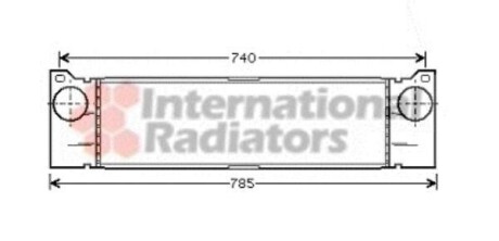 Інтеркулер MERCEDES VAN VITO/VIANO 03>14 Van Wezel 30004370