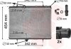 Радиатор охлаждения P307/C4/C5 20HDi MT 03-(выр-во) Van Wezel 40002267 (фото 2)