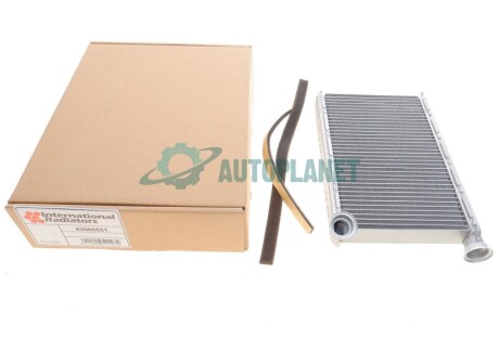 Радіатор обігрівача RENAULT MEGANE 11/02 > 09 Van Wezel 43006551