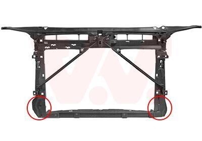 Фото панель передня SKODA OCTAVIA 12 > 20 Van Wezel 7624678 Панель передня SKODA OCTAVIA 12 > 20 Van Wezel 7624678