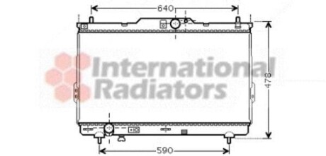 Радіатор Van Wezel 82002113