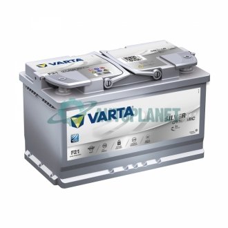 Аккумулятор 80Ah-12v Start-Stop Plus AGM (315х175х190), R, EN 800 VARTA 580901080
