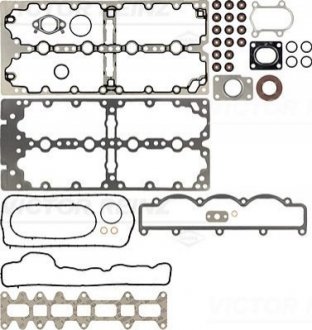 Комплект прокладок (верхній) Fiat Ducato 2.3D/Iveco Daily 06- VICTOR REINZ 02-37551-01 (фото 1)