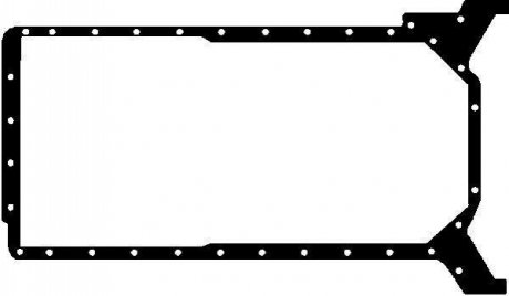 Прокладка масляного піддону MB VICTOR REINZ 71-26543-10 (фото 1)
