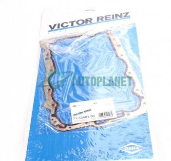 Прокладка піддону Opel Corsa/ Agila 1.0 12V 00- VICTOR REINZ 71-33491-00 (фото 1)