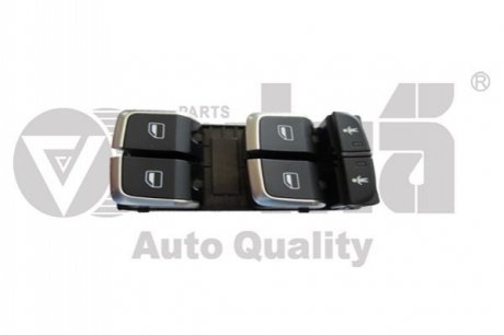 Блок управління склопідйомниками (хром) Audi A6 (10-15),A7 (10-18),Q3 (11-) Vika 99591802301 (фото 1)