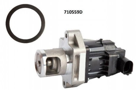 Клапан рецеркуляции газов (EGR), Fiat Doblo / Ducato, 1.6 - 2.0 D Multijet, 2010> WAHLER 710559D