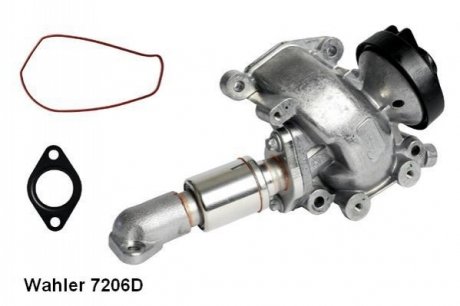 Клапан рециркуляції вихлопних газів (EGR) MB Sprinter 903 / Vito 638 (OM 611) WAHLER WA7206D (фото 1)
