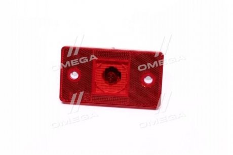 Фонарь габаритный задний со световозвращ., красный, 24В, 124х69х52 (Руслан-Комплект) Wassa (Руслан-Комплект) ФГС-115