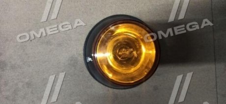 Маяк проблисковий помаранчевий LED, 12 / 24V, 150 * 104,5mm, 1 режим, гвинти М6 (Руслан-Комплект) Wassa (Руслан-Комплект) МП 1-150