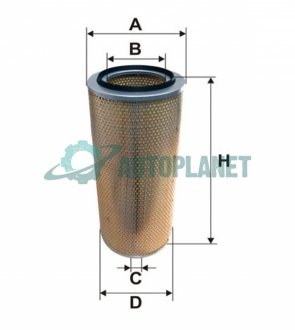 Фильтр воздушный /408 (WIX-Filtron) WIX FILTERS 42325E