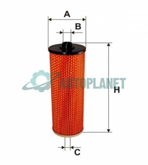 Фільтр масляний двигуна OM504A/ (вир-во WIX-FILTERS) WIX FILTERS 92138E