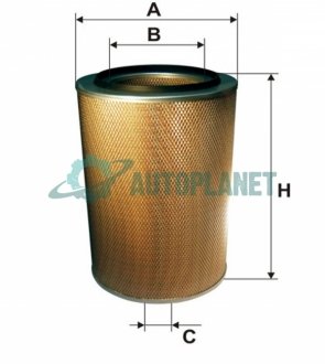 Фільтр повітряний WIX FILTERS 93078E (фото 1)