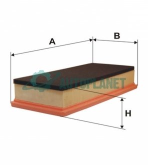 Фільтр повітряний WIX FILTERS WA6701 (фото 1)