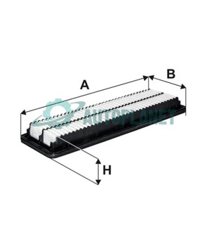 ФІЛЬТР ПОВІТРЯ WIX FILTERS WA9800