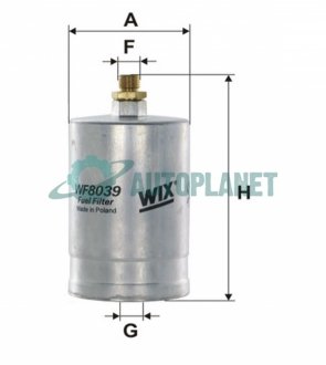Фильтр топливный (PP 835) WIX FILTERS WF8039
