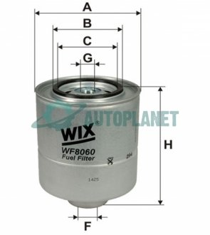 Фільтр паливний WIX FILTERS WF8060