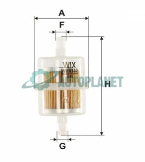 Фильтр топлива WIX FILTERS WF8140 (фото 1)