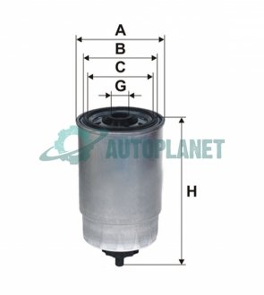 Фільтр палива WIX FILTERS WF8247