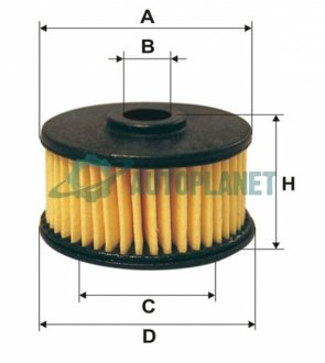 Фільтр палив. газ. обладнання MEDA /PM999/4 (вир-во WIX-FILTERS) WIX FILTERS WF8344