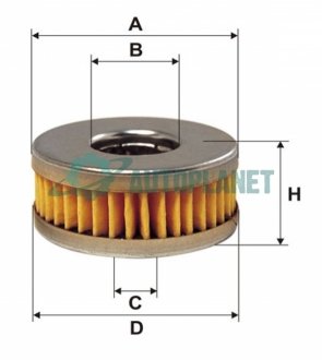 Фільтр палива WIX FILTERS WF8345