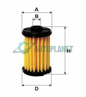 Фильтр топливный Filter cartridge for automotive gas installations OMNIA WIX FILTERS WF8347 (фото 1)