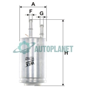 ФІЛЬТР ПАЛИВА WIX FILTERS WF8436