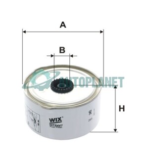 Фильтр топливный WIX FILTERS WF8447