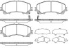 Колодки гальмівні диск. перед. (Remsa) Nissan X-Trail (14-), Infiniti Q50 (13-) (P15073.12) WOKING P1507312 (фото 1)